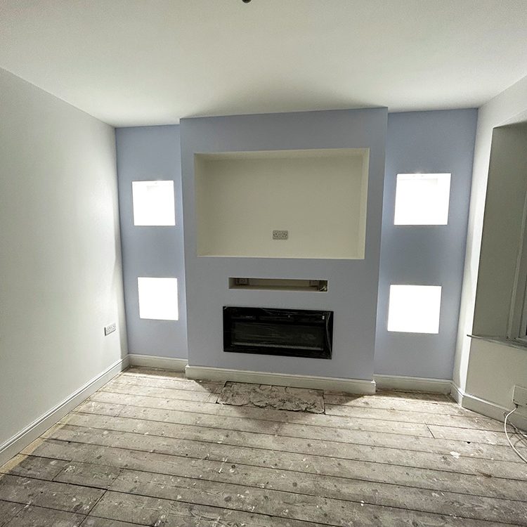 Media wall installation